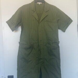 Alex Mill - Green Romper/Short Jumpsuit